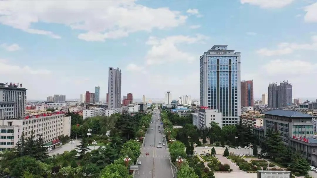 韩城市大景(图片由韩城市融媒体中心提供)
