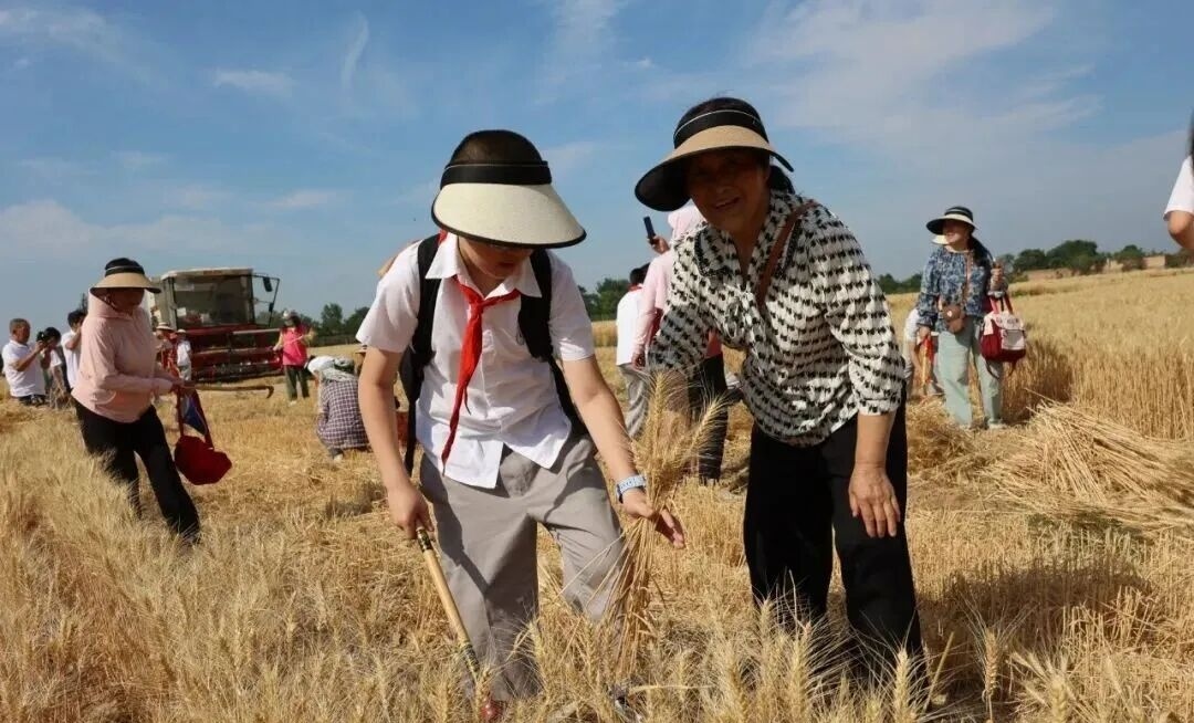 学生参与现代农业实践活动